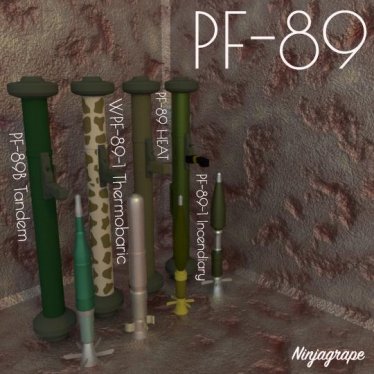 Мод «PF-89 Rocket Launcher Pack» для Ravenfield (Build 23)