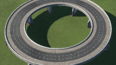 Мод «Better Roundabout» для Transport Fever 2