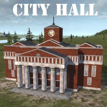 Мод "City Hall" для Workers & Resources: Soviet Republic