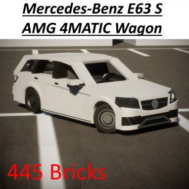 Мод "2014 Mercedes-Benz E63 S AMG 4MATIC Wagon" для Brick Rigs