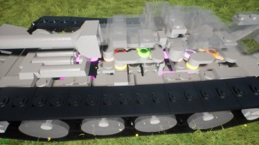 Мод "Stridsvagn 103B MBT Inner Workings" для Brick Rigs 0