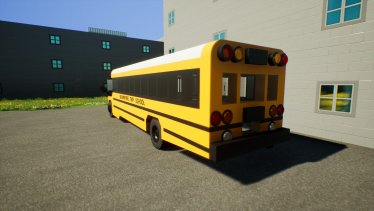 Мод "1975 GCM G-7 School Bus" для Brick Rigs 3