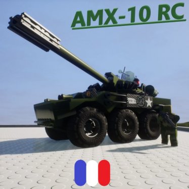 Мод "AMX-10 RC" для Brick Rigs