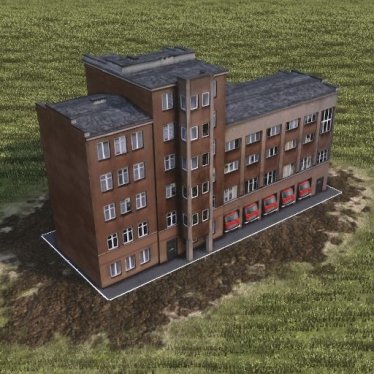 Мод "Fire station" для Workers & Resources: Soviet Republic