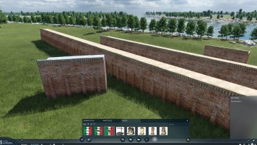 Мод "Italian 'FS' Retaining Walls - Mura Ferroviarie" для Transport Fever 2 0