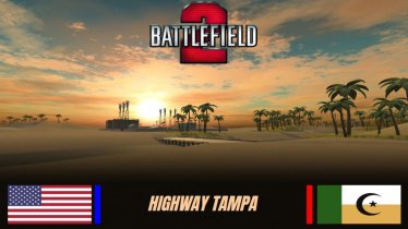 Карта «Highway Tampa (Battlefield 2)» для Ravenfield (Build 20)