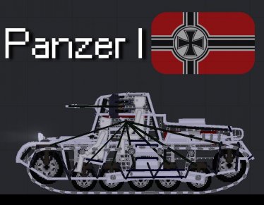 Мод "Panzer I" для People Playground