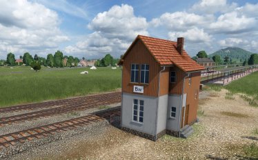 Мод «Signal box Berka/Werra Bw» для Transport Fever 2 3