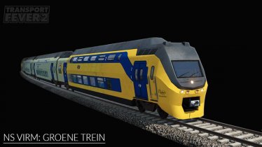 Мод «NS VIRM: Groene Trein» для Transport Fever 2