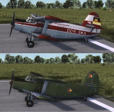 Мод "An-2 Interflug/NVA (DDR) 1958-90" для Workers & Resources: Soviet Republic