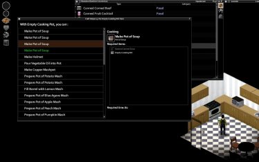 Мод "Craft Helper" для Project Zomboid 0