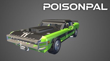 Мод "1970 Challenger T/A" для Scrap Mechanic