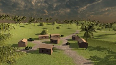 Карта «Trail to Cambodia» для Ravenfield (Build 23) 1