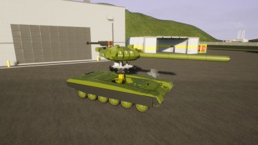 Мод "T-72B" для Brick Rigs 2