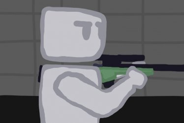 Мод "Animated Sniper Rifles+" для People Playground 2