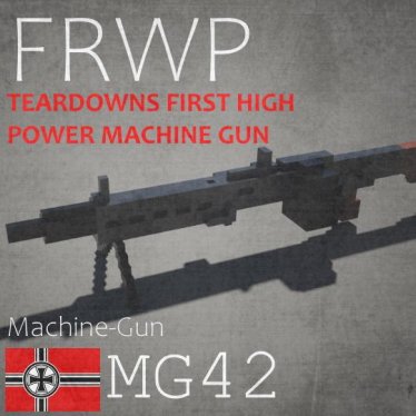 Мод "MG-42" для Teardown