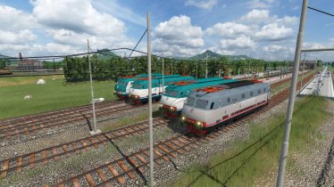 Мод «FS E444 xmpr Locomotives» для Transport Fever 2 2