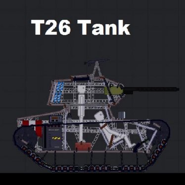 Мод "T26 Танк" для People Playground