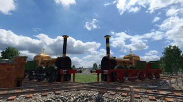 Мод «L&MR 'Lion' & Titfield 'Thunderbolt'» для Transport Fever 2 1