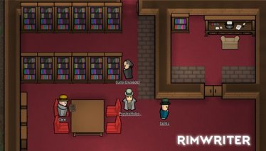 Мод «RimWriter - Books, Scrolls, Tablets, and Libraries» для Rimworld (v1.0 - 1.2) 1