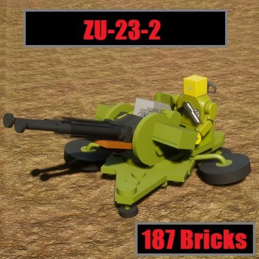 Мод "Zu-23-2" для Brick Rigs