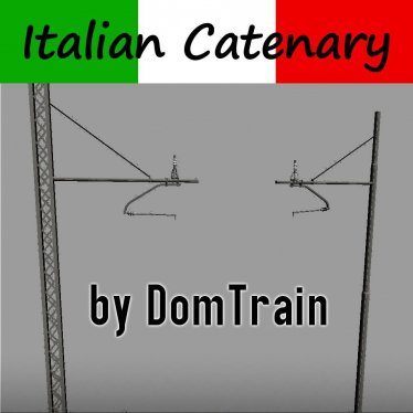 Мод «Italian Railway Catenary of the F.S.» для Transport Fever 2