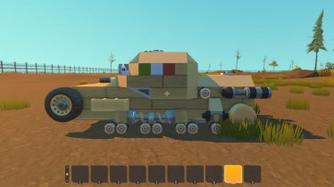 Мод "C.V.33" для Scrap Mechanic 0