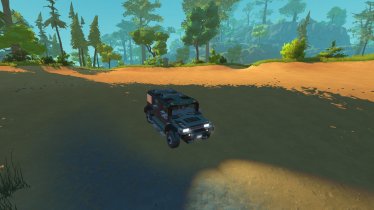 Мод "Hummer H2" для Scrap Mechanic 0