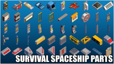 Мод "Spaceship Parts" для Scrap Mechanic