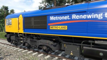 Мод «British Rail Class 66» для Transport Fever 2 1