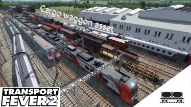 Мод «Cargo Wagons assets» для Transport Fever 2