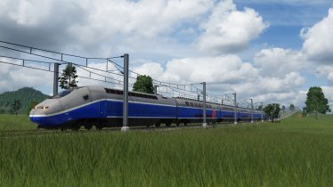 Мод «TGV Duplex» для Transport Fever 2