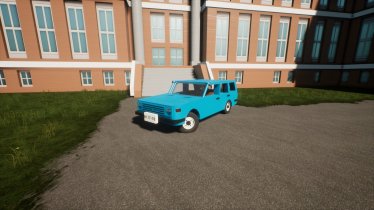 Мод "Wartburg 353 W Tourist" для Brick Rigs 3