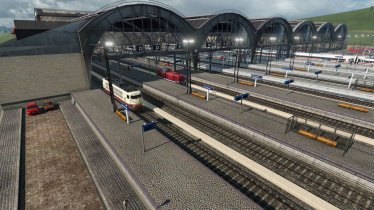 Мод «Hauptbahnhof Leipzig 1.01» для Transport Fever 2 3