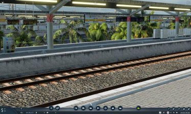 Мод «Japanese style Elevated Train Station» для Transport Fever 2 2