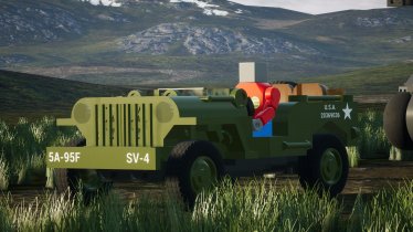 Мод "Jeep Willys MB" для Brick Rigs 1