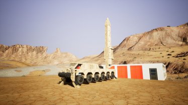 Мод "Nuclear Missile Truck" для Brick Rigs 1