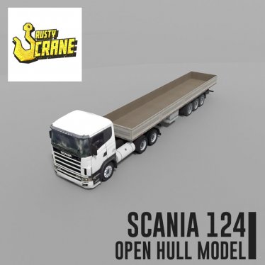 Мод "Scania 124" для Workers & Resources: Soviet Republic