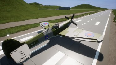 Мод "Spitfire F Mk IXc" для Brick Rigs 2