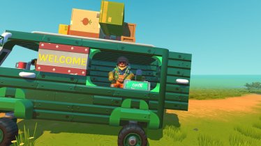 Мод "Food Truck" для Scrap Mechanic 2