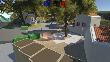 Карта «Crossing» для Ravenfield (Build 18) 2