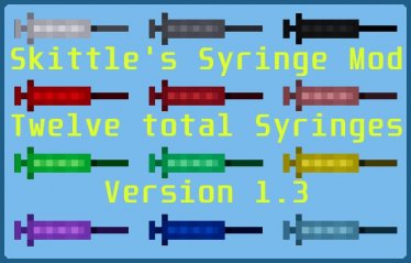 Мод "Skittle's Syringe Mod (Actually Works now)" для People Playground 0