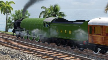 Мод «LNER W1 'Hush-Hush'» для Transport Fever 2 3