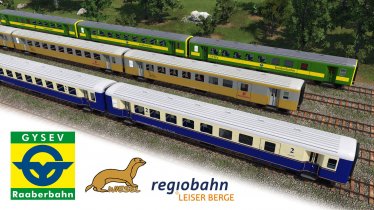 Мод «Privatbahn-Schlierenwagen» для Transport Fever 2 1