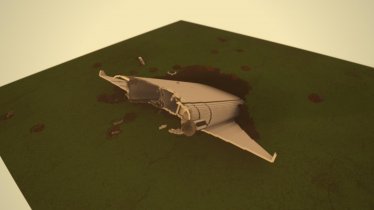 Мод "Spaceship Crash" для Teardown