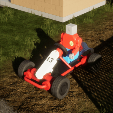 Мод "Vintage Go-Kart" для Brick Rigs