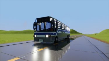 Мод "Volvo 9700S Satakunnan Liikenne" для Brick Rigs 1