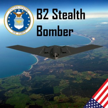 Мод "B-2 Spirit Stealth Bomber" для Brick Rigs