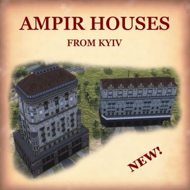 Мод "Ampir houses" для Workers & Resources: Soviet Republic