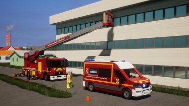 Мод "Mercedes-Benz Sprinter VSAV -ambulance-" для Brick Rigs 1